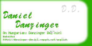 daniel danzinger business card